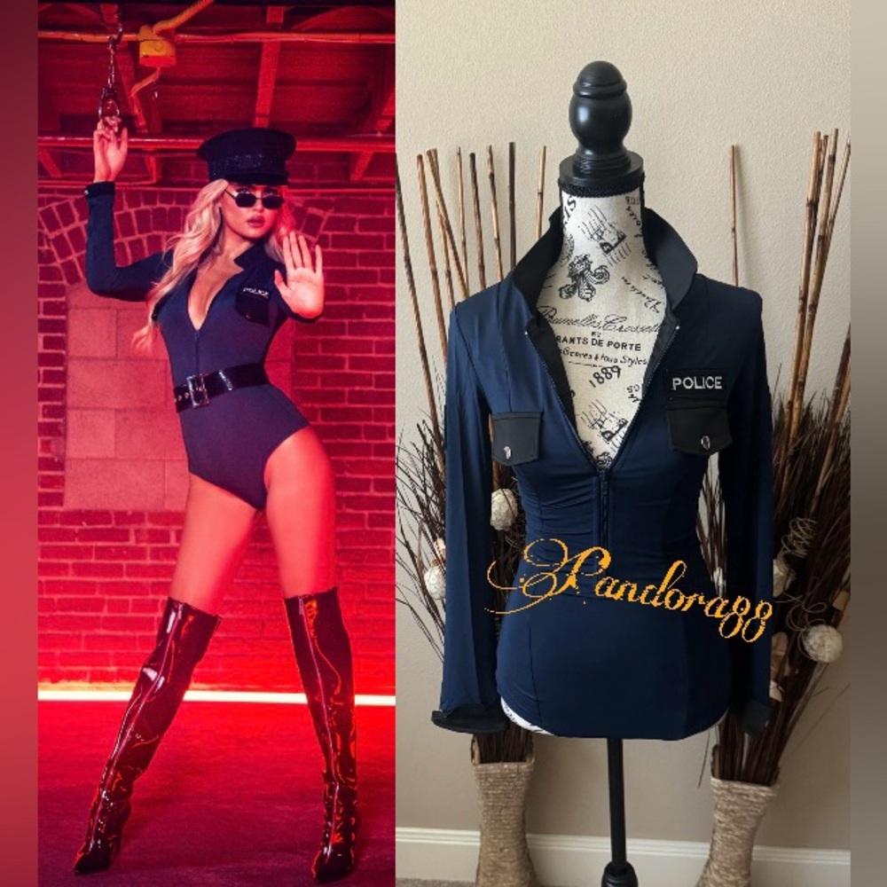 Sexy Halloween police costume